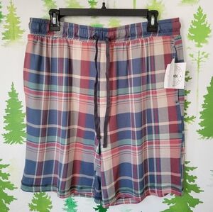 New Ande Plaid Pajama/Lounge Shorts.